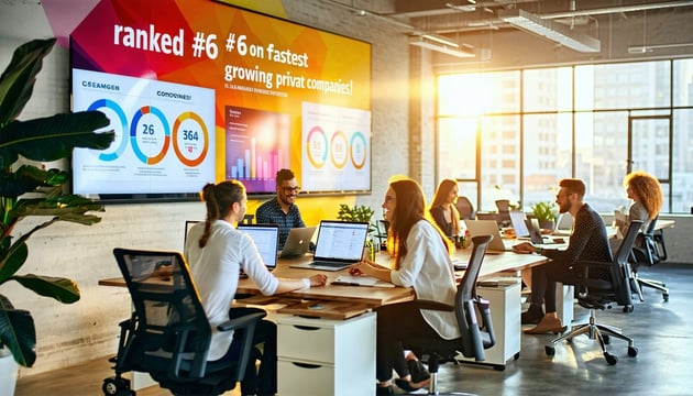 We’re #6 on the Fastest Growing Private Companies List!
