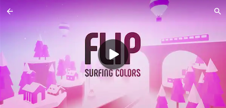 flip mobile app video screen