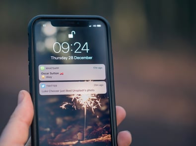 Push notifications on iPhone X