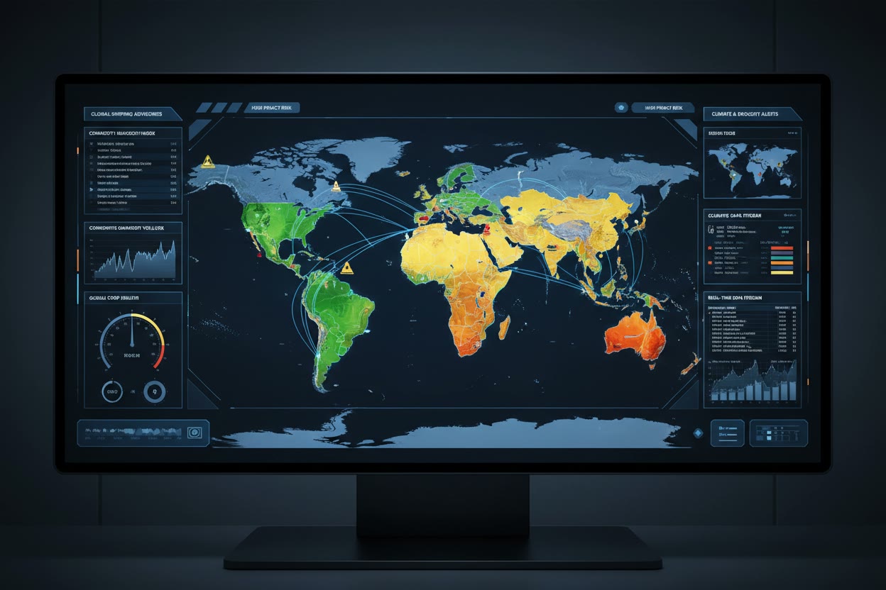 Kimberly-Clark global crop risk screening dashboard