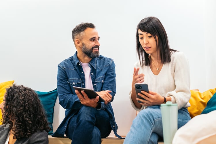 Backgrounds image of Sharing Success: An Image of Coworking in Action