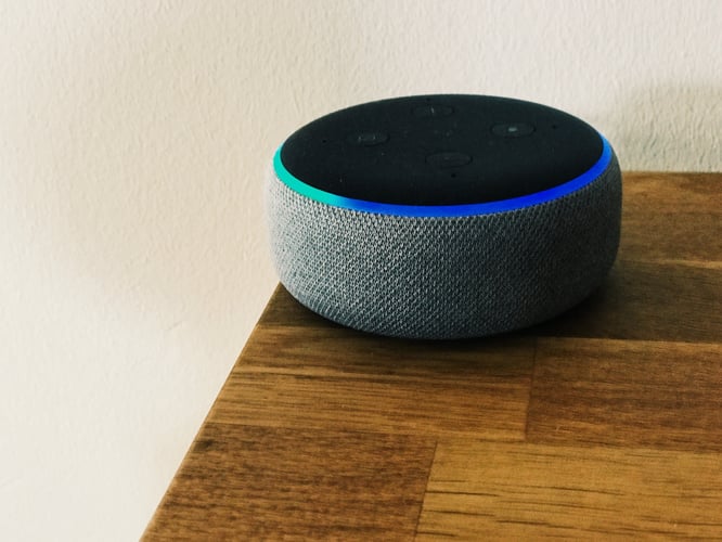 Background image of Using Alexa at home