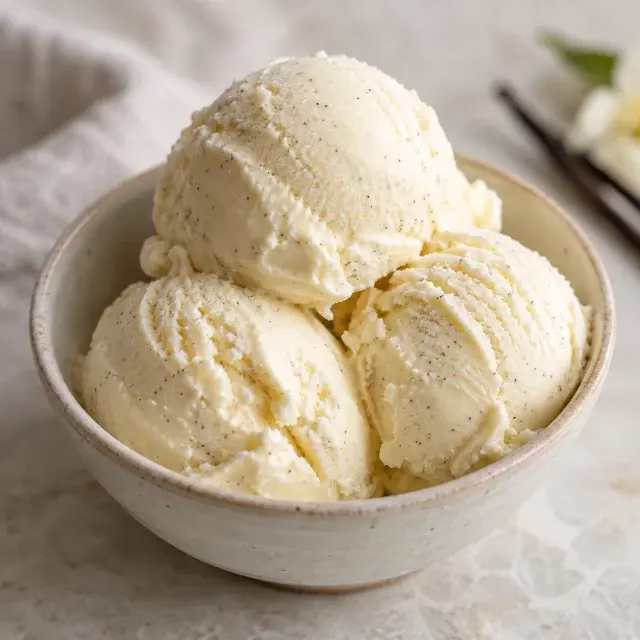 Vanilla bean ice cream, representing Android 15's internal dessert codename