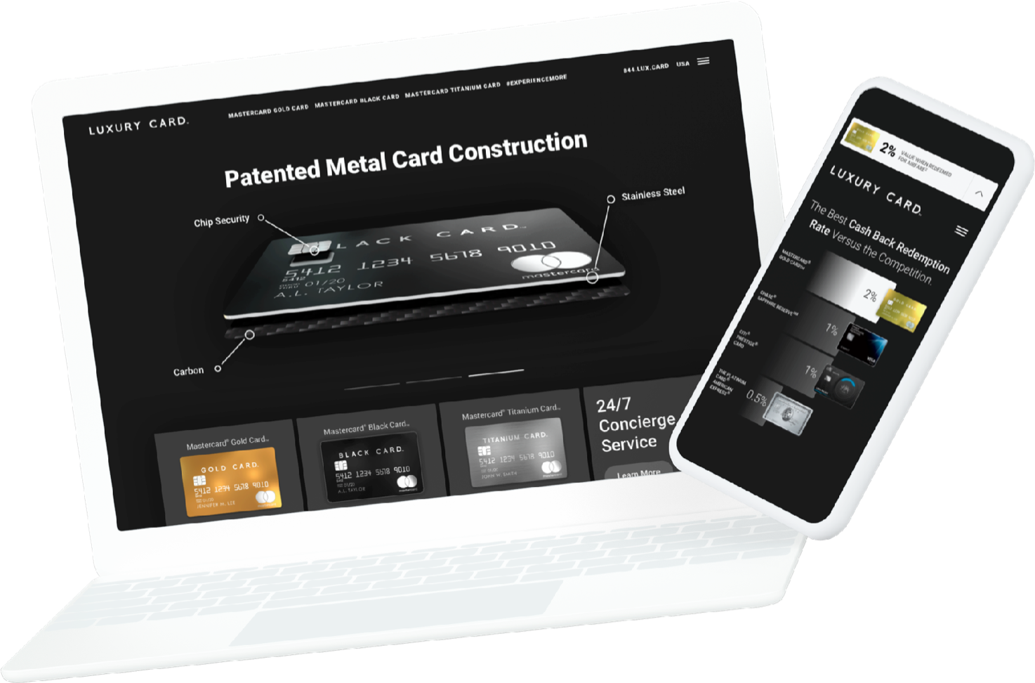 Luxury Card Claymockup Luxury Card Claymockup